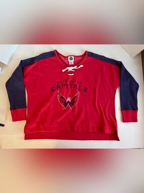 NHL Fanatics Women's Red Washington Capitals Spirit Jersey XL